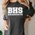 BHS High School Graduation Party Rival Game BHS Reunion Women's Comfort Colors T-Shirt Pepper