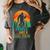Bigfoot Introvert People Not A Big Fan Retro Sasquatch Women's Comfort Colors T-Shirt Pepper