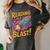 Book Lover Kids And Adults Reading Is a Blast Rocket Ship Women's Comfort Colors T-Shirt Pepper
