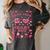 Book Lover Read Your Heart Out Teacher Valentines Women's Comfort Colors T-Shirt Pepper