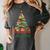 All Booked For Christmas Reading Books Librarian Holiday Women's Comfort Colors T-Shirt Pepper