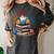 “Books Coffee & Yarn Enthusiast Cozy Reader Women's Comfort Colors T-Shirt Pepper