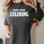 Books Coffee Coloring Women's Comfort Colors T-Shirt Pepper