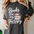 Books Are My Therapy Book Lover Coffee Books Flowers Bookish Women's Comfort Colors T-Shirt Pepper Books Are My Therapy Book Lover Coffee Books Flowers Bookish Women's Comfort Colors T-Shirt Pepper
