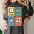 Books Yarn Coffee Repeat Crocheting Women's Comfort Colors T-Shirt Pepper Books Yarn Coffee Repeat Crocheting Women's Comfort Colors T-Shirt Pepper