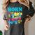Born In The 80's But 90's Made Me Nostalgia Cassette Tape Women's Comfort Colors T-Shirt Pepper