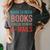 Born To Read Books Forced To Read Emails Reading Bookish Women's Comfort Colors T-Shirt Pepper