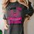 Breast Cancer Wings Shirt I Wear Pink In Memory Of My Mom Women's Comfort Colors T-Shirt Pepper Breast Cancer Wings Shirt I Wear Pink In Memory Of My Mom Women's Comfort Colors T-Shirt Pepper