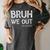 Bruh We Out Last Day Of School Boy Girl 5th Grade Graduation Women's Comfort Colors T-Shirt Pepper