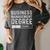 Business Management Degree Loading Graduation Women's Comfort Colors T-Shirt Pepper