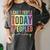 I Can't People Today I Peopled Yesterday Introvert Life Women's Comfort Colors T-Shirt Pepper