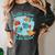 Cartoon Sarcasm Anti-Social Nihilism Introvert Fish Women's Comfort Colors T-Shirt Pepper