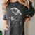 Cat Holds Book Writing Animal Print Motif Drawing Art Cat Women's Comfort Colors T-Shirt Pepper Cat Holds Book Writing Animal Print Motif Drawing Art Cat Women's Comfort Colors T-Shirt Pepper