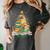 Christmas Books Make You Bright Librarian Teacher Book Lover Women's Comfort Colors T-Shirt Pepper