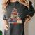 Christmas Tree Book Bookworm Women's Comfort Colors T-Shirt Pepper