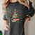 Christmas Tree Of Books Holiday Women's Comfort Colors T-Shirt Pepper