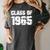 Class Of 1965 High School College Graduation Reunion Women's Comfort Colors T-Shirt Pepper