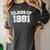 Class Of 1981 School Tee Shirt Graduation Class Party Women's Comfort Colors T-Shirt Pepper