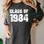 Class Of 1984 High School College Graduation Reunion Women's Comfort Colors T-Shirt Pepper