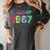 Class Of 1987 School Reunion College Highschool Graduation Women's Comfort Colors T-Shirt Pepper