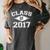 Class Of 2017 Graduation Shirt Senior For Graduates Women's Comfort Colors T-Shirt Pepper