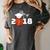 Class Of 2018 Basketball Senior Graduation Shirt Grad Women's Comfort Colors T-Shirt Pepper