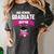 Class Of 2018 Preschool Graduation Girls Pre K Women's Comfort Colors T-Shirt Pepper