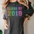 Class Of 2019 High School Graduation Date Graduate Women's Comfort Colors T-Shirt Pepper