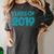 Class Of 2019 High School Graduation Teal Senior Women's Comfort Colors T-Shirt Pepper