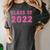 Class Of 2022 High School Graduation Date Graduate T Shirt Women's Comfort Colors T-Shirt Pepper