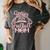 Class Of 2024 Senior Football Graduation Mom Women's Comfort Colors T-Shirt Pepper