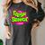 Class Of 2024 Senior Fresh Retro 90s TV Style Graduation Women's Comfort Colors T-Shirt Pepper