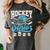 Class Of 2025 Hockey Senior Graduation Graduate Grad Women's Comfort Colors T-Shirt Pepper