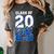 Class Of 2025 Senior Graduation 2025 Blue Women's Comfort Colors T-Shirt Pepper