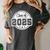 Class Of 2025 Senior School Graduation College Women's Comfort Colors T-Shirt Pepper