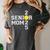 Class Of 2025 Softball Mom Senior Graduation Graduate Women Women's Comfort Colors T-Shirt Pepper