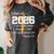 Class Of 2026 Christian Graduation Senior Graduate Women's Comfort Colors T-Shirt Pepper