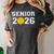 Class Of 2026 Graduation Waterpolo Senior 2026 Water Polo Women's Comfort Colors T-Shirt Pepper