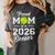 Class Of 2026 Tennis Mom Senior Graduation Graduate Women's Comfort Colors T-Shirt Pepper