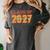 Class Of 2027 Graduation Senior Back To School 2026 Graduat Women's Comfort Colors T-Shirt Pepper