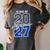 Class Of 2027 Senior 2027 Graduation Women's Comfort Colors T-Shirt Pepper