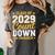 Class Of 2029 Count Down Fun First Day 8th Grade Graduation Women's Comfort Colors T-Shirt Pepper