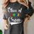 Class Of 2032 Kindergarten Back To School Graduation Women's Comfort Colors T-Shirt Pepper