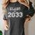 Class Of 2033 Shirt Senior 2033 Graduation Him Her Women's Comfort Colors T-Shirt Pepper