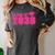 Class Of 2038 Pink Girls Growing Up School Memory Graduation Women's Comfort Colors T-Shirt Pepper