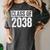 Class Of 2038 Shirt Senior 2038 Graduation Women's Comfort Colors T-Shirt Pepper