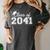 Class Of 2041 Grow With Me Graduation First Day Of School Women's Comfort Colors T-Shirt Pepper