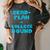 College Bound Graduation 2023 Grad Plan College Bound Women's Comfort Colors T-Shirt Pepper