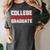 College Final Boss Graduate University Grad Gamer Graduation Women's Comfort Colors T-Shirt Pepper