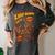 Comic Book Superhero Fall Season Leaf Blower Women's Comfort Colors T-Shirt Pepper